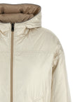 Brunello Cucinelli Brunello Cucinelli Laminated Reversible Down Jacket