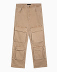 Represent Represent R3Ca beige denim cargo trousers