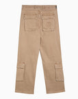Represent Represent R3Ca beige denim cargo trousers
