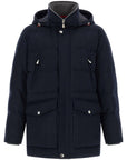 Brunello Cucinelli Brunello Cucinelli Wool Flannel Parka