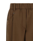 Brunello Cucinelli Brunello Cucinelli Baggy Pull-on Pants