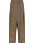 Brunello Cucinelli Brunello Cucinelli Prince Of Wales Lamé Pants