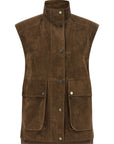 Brunello Cucinelli Brunello Cucinelli Couture Suede Vest