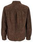 Brunello Cucinelli Brunello Cucinelli Suede Overshirt