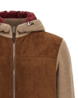 Brunello Cucinelli Brunello Cucinelli Suede And Cashmere Bomber Jacket