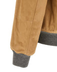 Brunello Cucinelli Brunello Cucinelli Padded Suede Bomber Jacket