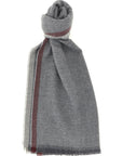 Brunello Cucinelli Brunello Cucinelli Diagonal Wool And Cashmere Scarf