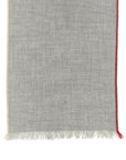 Brunello Cucinelli Brunello Cucinelli Contrast Border Scarf