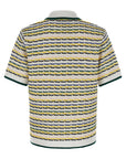 Casablanca Casablanca Tuck Stitch Polo Shirt