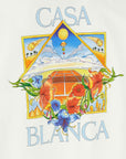 Casablanca Casablanca Flower Court Icon T-shirt