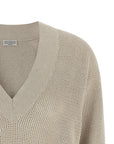 Brunello Cucinelli Brunello Cucinelli Openwork Sweater