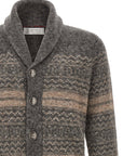 Brunello Cucinelli Brunello Cucinelli Nordic Jacquard Cardigan
