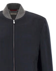 Brunello Cucinelli Brunello Cucinelli Light Flannel Bomber Jacket