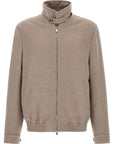 Brunello Cucinelli Brunello Cucinelli Virgin Wool Beaver Bomber Jacket