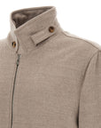 Brunello Cucinelli Brunello Cucinelli Virgin Wool Beaver Bomber Jacket