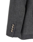 Brunello Cucinelli Brunello Cucinelli Blazer Flamed Canvas Blazer