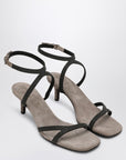 Brunello Cucinelli Brunello Cucinelli Sandal City Grey with Precious Straps