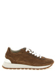 Brunello Cucinelli Brunello Cucinelli Monile Suede Sneakers