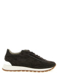 Brunello Cucinelli Brunello Cucinelli Monile Suede Sneakers