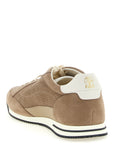 Brunello Cucinelli Brunello Cucinelli Knit-effect Suede Sneakers