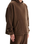 RIER RIER hooded fleece sweatshirt