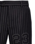 Off White Off White 23 Pinstripes Trousers