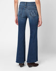 Mother Mother Lil Doozy Fray flared jeans