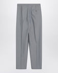 Lemaire LEMAIRE Grey mélange trousers with belt