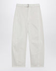 Lemaire LEMAIRE Cream trousers with belt