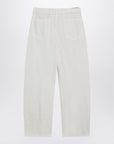Lemaire LEMAIRE Cream trousers with belt