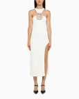 David Koma David Koma White asymmetrical midi dress