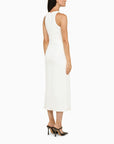 David Koma David Koma White asymmetrical midi dress