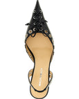 Mach & Mach Mach & Mach Crystalized Corset Slingback
