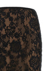 Self-Portrait Self-Portrait Black Lace Midi Skirt