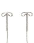 Self-Portrait Self-Portrait Double Crystal Bow Earrings