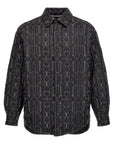 Palm Angels Palm Angels All Monogram Quilted Dover Jacket