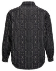 Palm Angels Palm Angels All Monogram Quilted Dover Jacket
