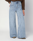 Isabel Marant ISABEL MARANT Wide ice blue jeans
