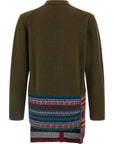 Comme Des Garçons Homme Plus Comme Des Garçons Homme Plus Jacquard Insert Cardigan