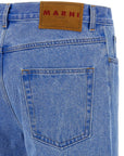 Marni Marni Bleached Coated Jeans