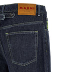 Marni Marni Logo Embroidery Jeans