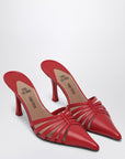 Paris Texas Paris Texas Red leather mule Nadia