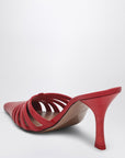 Paris Texas Paris Texas Red leather mule Nadia