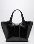 Roger Vivier ROGER VIVIER Mini Viv'' Choc black leather shopping bag