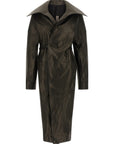 Rick Owens Rick Owens Dracucollar Belted Coat