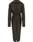 Rick Owens Rick Owens Dracucollar Belted Coat