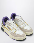 Autry AUTRY Low CLC white/purple/dark green sneaker