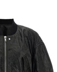 Rick Owens Rick Owens Secchia Cropped Flight Bomber Jacket