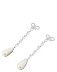 Self-Portrait Self-Portrait Bow Pearl Droplet Earrings