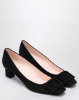 Roger Vivier ROGER VIVIER Belle Vivier black suede décolletés